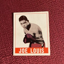 1948 LEAF - JOE LOUIS - BOXING CARD #48 - A VERY BEAUTIFUL CARD