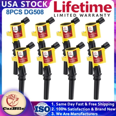 Bobina de 8 bobinas de encendido para Ford E-150 Econoline 1997 1998 1999 2000-2002 5,4 L V8 Foto 1 de 4