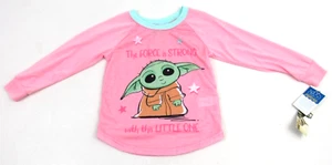 Star Wars Mandalorian Grogu Girl's Size 6 Long-Sleeve Pajama Shirt - Picture 1 of 14