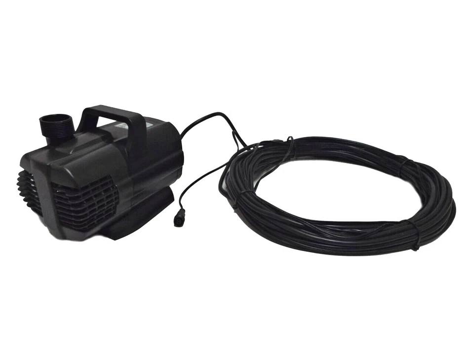 Bomba de repuesto OASE 49507 1/4 HP para fuentes flotantes con cable de luz Foto 1 de 4