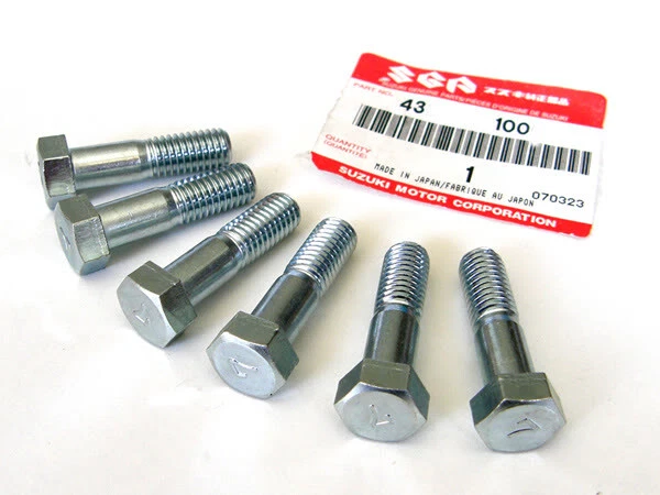 Suzuki Front Brake Rotor Disc Bolt bolts gt500 gt250 gt380 gt550 gt 09100-08094 - Image 1 of 1
