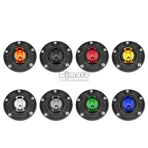 CNC Aluminum Fuel Gas Tank Cap Cover For Ducati Panigale 899 / 959 / 1199 / 1299 - Imagen 1 de 21