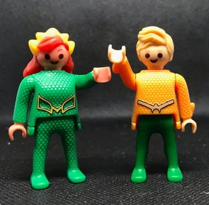 Playmobil Aquaman & Mera DC Kinder Überraschung Sammler Superheld - Bild 1 von 5