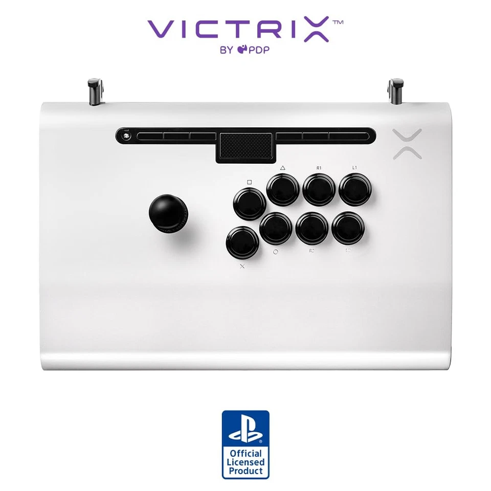 PDP by TURTLE BEACH Victrix Acecon Pro FS Arcade Fight Stick for PS5 052-008-WH - Image 1 of 1