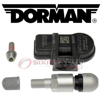 Dorman Tire Pressure Monitoring System Sensor for 2007-2010 Hyundai Accent gr - Imagem 1 de 4