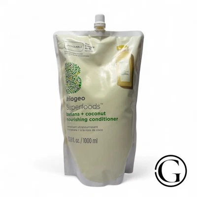 Briogeo 33.8 Oz NEW Superfoods Banana + Coconut Nourishing Conditioner - Image 1 of 2