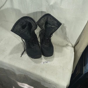 Rugged Outback Women's Size 9 Black Winter Fur Lined Lace Up Boots - Picture 1 of 7