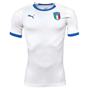 Maglia calcio uomo away bianca 2018-2019 Italia calcio sport jersey top T-S - Foto 1 di 10