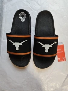 Nike Offcourt Slide Texas Longhorn Team Blanco Negro Naranja Talla 9 DD0550-002 NUEVO CON ETIQUETAS - Imagen 1 de 10