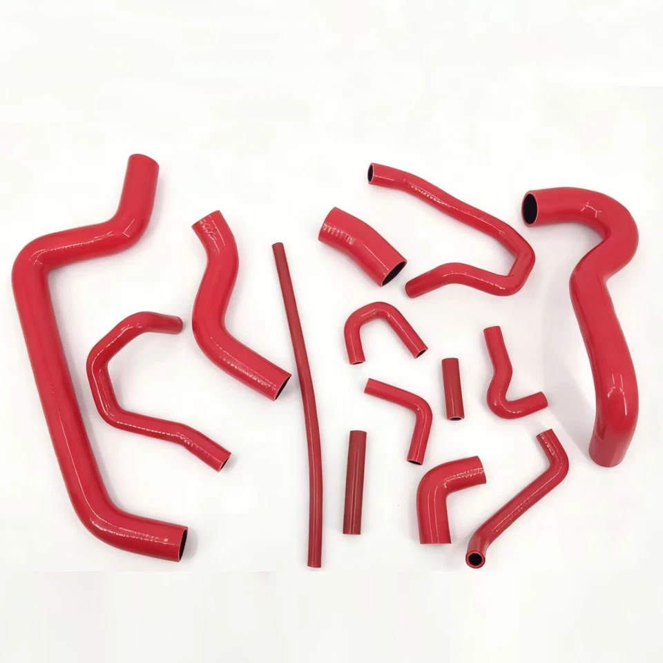 Kit de manguera de radiador y calefacción de silicona para Ford Ranger 2,3 L 1989-1992 rojo Foto 1 de 1