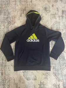 Adidas Children's/Youth Unisex Performance Hoodie Sweatshirt Size XL 18 - Picture 1 of 7
