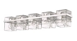 Bellevue ZBF85067 Darbyn 5 Light 36"W Vanity Light - Chrome - Picture 1 of 5