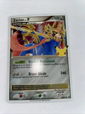 Zacian LV. X SWSH135 SWSH: Sword & Shield Promo Cards Holo - Image 1 of 2