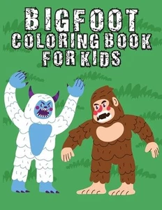 Bigfoot Activity Book for Kids: Activity Coloring Book for Children, Monster Big - Picture 1 of 1
