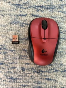 Logitech M305 Wireless Optical Scroll Mouse Silver With Receiver Tested - Afbeelding 1 van 3