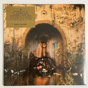 Circa Survive / A Dream About Death 2022 Vinyl LP New Sealed Crystal Vin Rosé - Picture 1 of 2