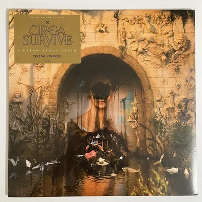 Circa Survive / A Dream About Death 2022 Vinyl LP New Sealed Crystal Vin Rosé - Image 1 of 2