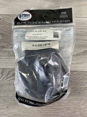 Fobus Evolution Roto Paddle Holster for Ruger LCR/SP101 Black Right Hand RU101RP - Image 1 of 2