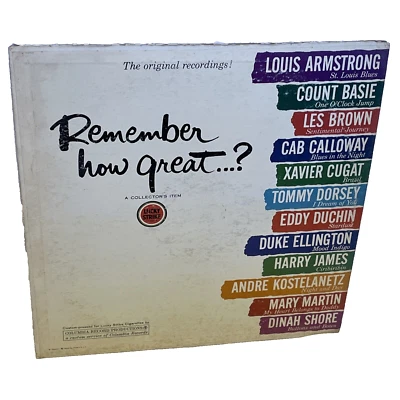 Remember How Great? (Vinyl, 1961) Columbia Record Productions VG LP Record Album — 第 1/4 张图片