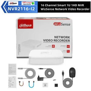 Grabadora de video en red DH 4K WizSense AI 16CH NVR NVR2116-I2 sin disco duro POE 2 TB - Imagen 1 de 12