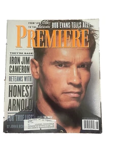 PREMIERE Magazine August 1994 ARNOLD SCHWARZENEGGER / Jim Cameron / Bob Evans - Bild 1 von 11