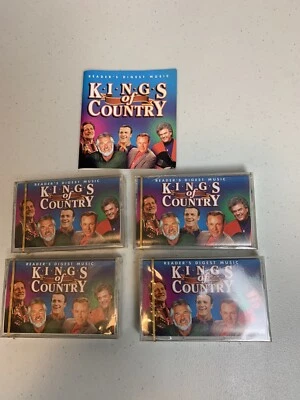 Reader’s Digest Kings Of Country Music Cassette Tapes Collection w/Booklet New - Image 1 of 4