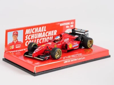 MINICHAMPS 1/43 Schumacher Ferrari F310 Winner Gp Spagna 510 964311 510964311 - Immagine 1 di 4