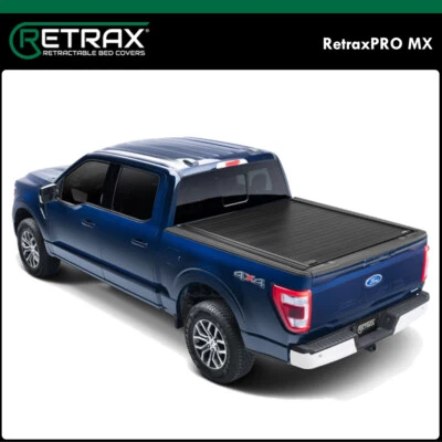 Cubierta Tonneau retráctil RetraxPRO MX para Ford Ranger 2019-2023 5'1" platón corto Foto 1 de 4