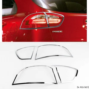 2012+ RIO5/All New PRIDE 5door HatchBack Chrome Rear/Tail Lamp Molding K-585 - Picture 1 of 7