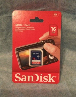 SanDisk 16GB SDHC Card 2014 - Image 1 of 3