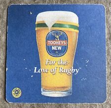 Vintage Toohey’s New Beer Coaster Lidcombe Australia Rugby Southern Cross
