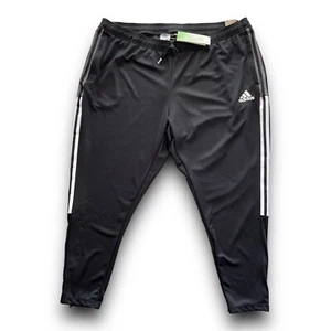 Adidas - Tiro 21 TK Joggers Track Pants Plus Size - Women’s Sz 3X - Black White - Picture 1 of 21