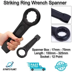Slogging Striking Wrench Spanner 24mm 27mm 30mm 32mm 36mm 46mm 50mm 55mm Onwards - Picture 1 of 25