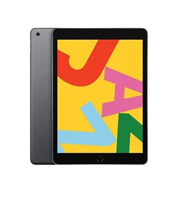 Apple iPad 7th Generation 10.2 Inch Tablet 32GB WiFi FREE FAST DELIVERY - Image 1 of 4