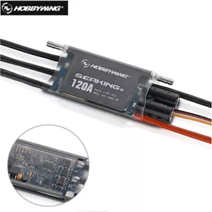 Hobbywing Seaking Pro 120A Waterproof Brushless ESC for Boats SeaKing-120A-Pro - Picture 1 of 5