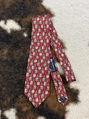 Vintage Men's Burberrys Vibrant Color Pattern Tie USA Made! - Image 1 of 4