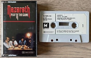 NAZARETH PLAY 'N' THE GAME CASSETTE ALBUM MOUNTAIN (1976) TESTED GREAT BRITAIN - Picture 1 of 4