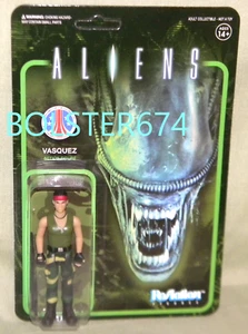 VASQUEZ Colonial Marines ReAction Super7 ALIENS 3.75" Action Figure 2020 - Picture 1 of 7