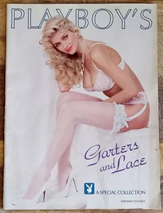 1992 Playboy’s Garters & Lace A Special Collection / 47 pgs NO ADS JUST MODELS - Bild 1 von 3