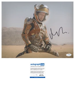 Matt Damon handsigniertes signed 11x14 Foto ACOA The Martian #4 - Bild 1 von 1