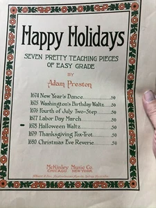 L 1914 Spooky Noten HALLOWEEN WALZER von Adam Preston - Bild 1 von 2