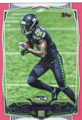 PAUL RICHARDSON 2014 TOPPS PINK ROOKIE /499 RC SEATTLE SEAHAWKS $1.99 ROOM - Image 1 of 2