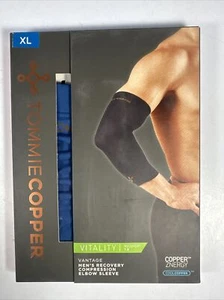 Tommie Copper | Men's Recovery Vitality 1.0 - Elbow Sleeve Cobalt blue | XL - Picture 1 of 3