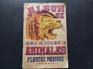 ALBUM CROMOS ANIMALES Y PLANTAS MARINAS - Imagen 1 de 17