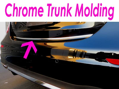 Fit Cadillac 2000-2019 Models Tailgate TRUNK Trim Molding - CHROME Style - Image 1 of 3