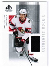 22/23 2022 SP GAME USED JAKE SANDERSON RR-JA RETRO RENOVATIONS ROOKIE JERSEY