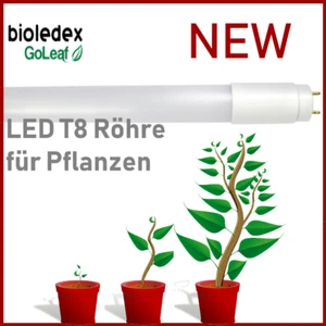 Bioledex GoLeaf Vollspektrum LED Röhre 120cm T8 G13 Grow Anzucht Pflanzenleuchte - Bild 1 von 4