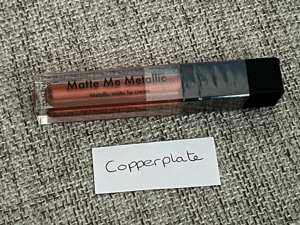 Sleek Matte Me Metallic Matte Lip Cream Copperplate 1175 Lip Gloss 6ml New - Image 1 of 1