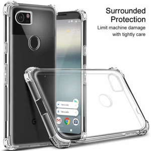 Shockproof Ultra Slim Soft TPU Case Cover For Google Pixel 6 5A 4a 8A 6A 7 9 Pro - Picture 1 of 9
