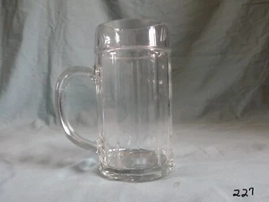 Taza de cerveza con paneles de vidrio transparente 20 oz Austria - Imagen 1 de 7